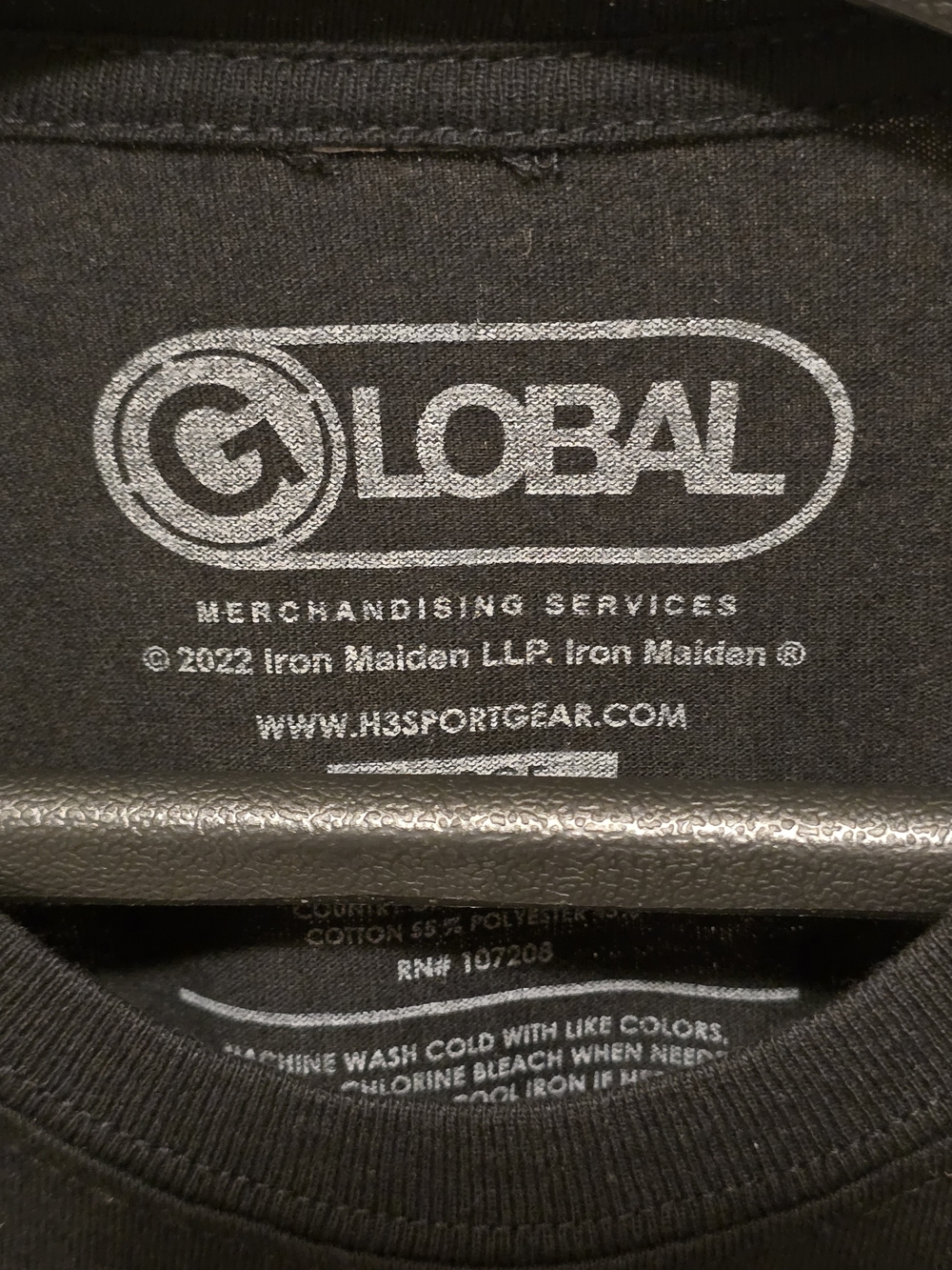 Global Iron Maiden Tshirt - Picture 3 of 3